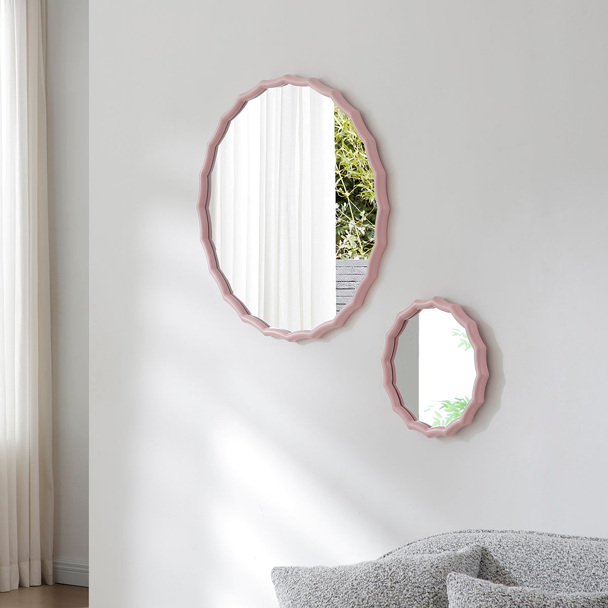 Miroir rond Ondine 38cm