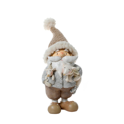 Figurine Père Noël Pastel