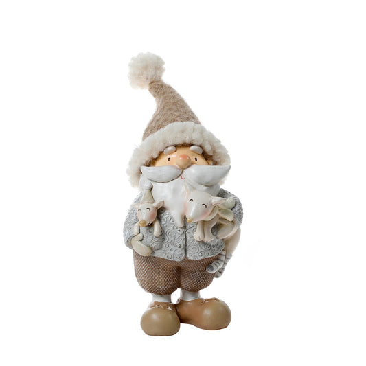Figurine Père Noël Pastel