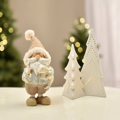 Figurine Père Noël Pastel