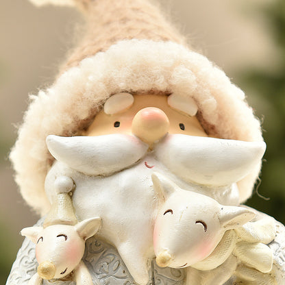 Figurine Père Noël Pastel