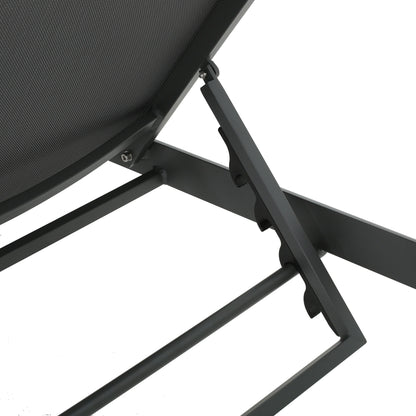 Cape Coral Outdoor Aluminum Chaise Lounge (Set of 2) by Christopher Knight Home - 77.56 D x 25.20 W x 11.80 H