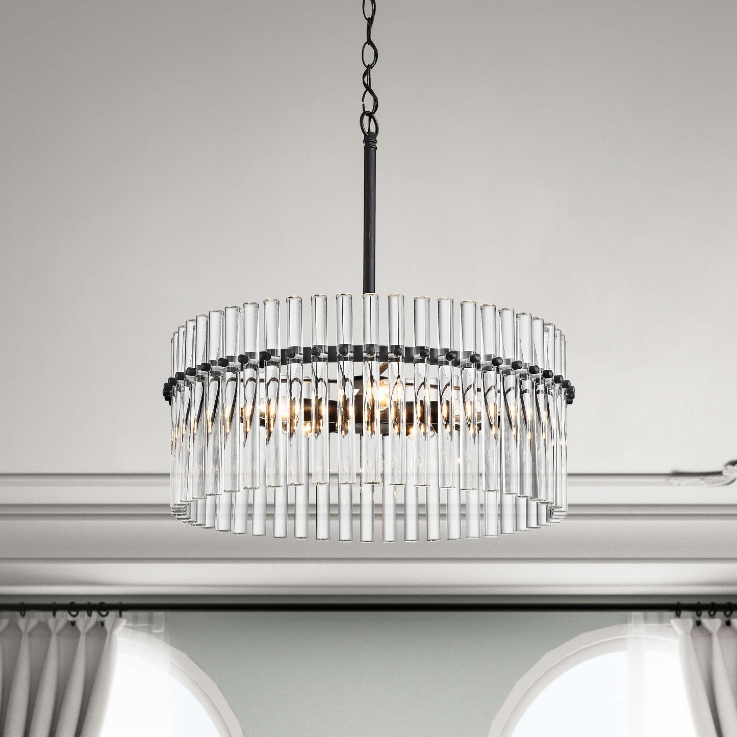 Casandra 5-light Crystal Chandelier