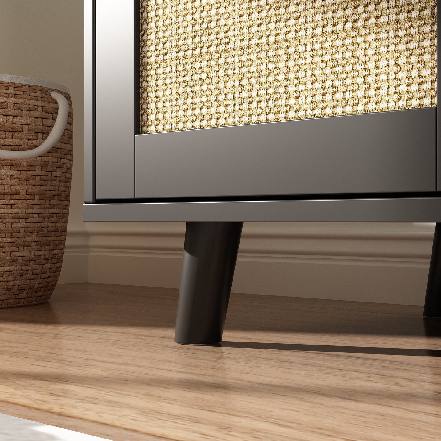 Cat Litter Box Enclosure Cat House Side Table Door Cabinet Bookcase