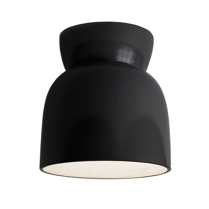 Ceramic Hourglass Flush-Mount