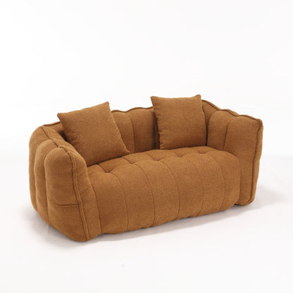 Comfortable square recliner sofa