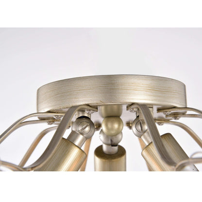 Dalia Elegant Indoor 3-light Crystal Flush Mount