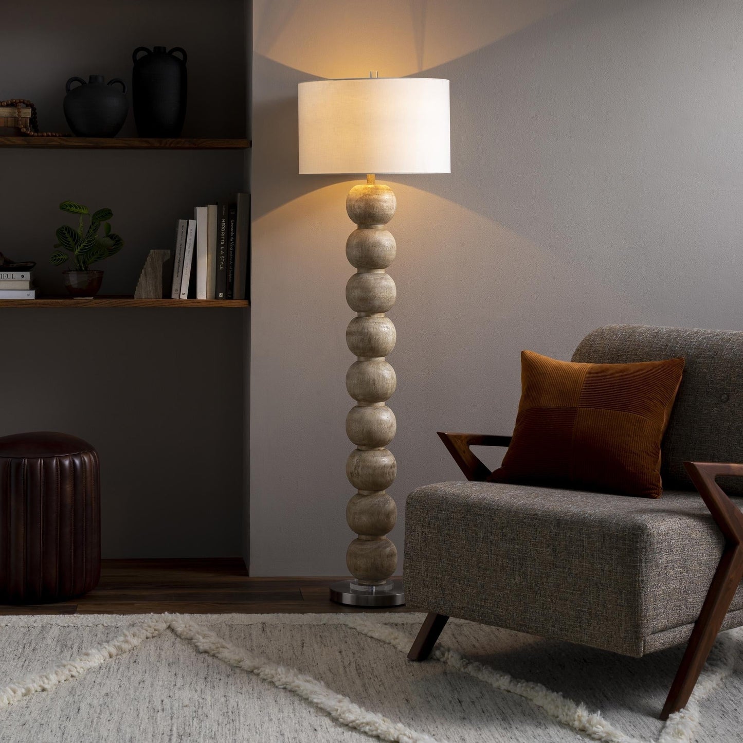 Daniel Rustic Accent Floor Lamp