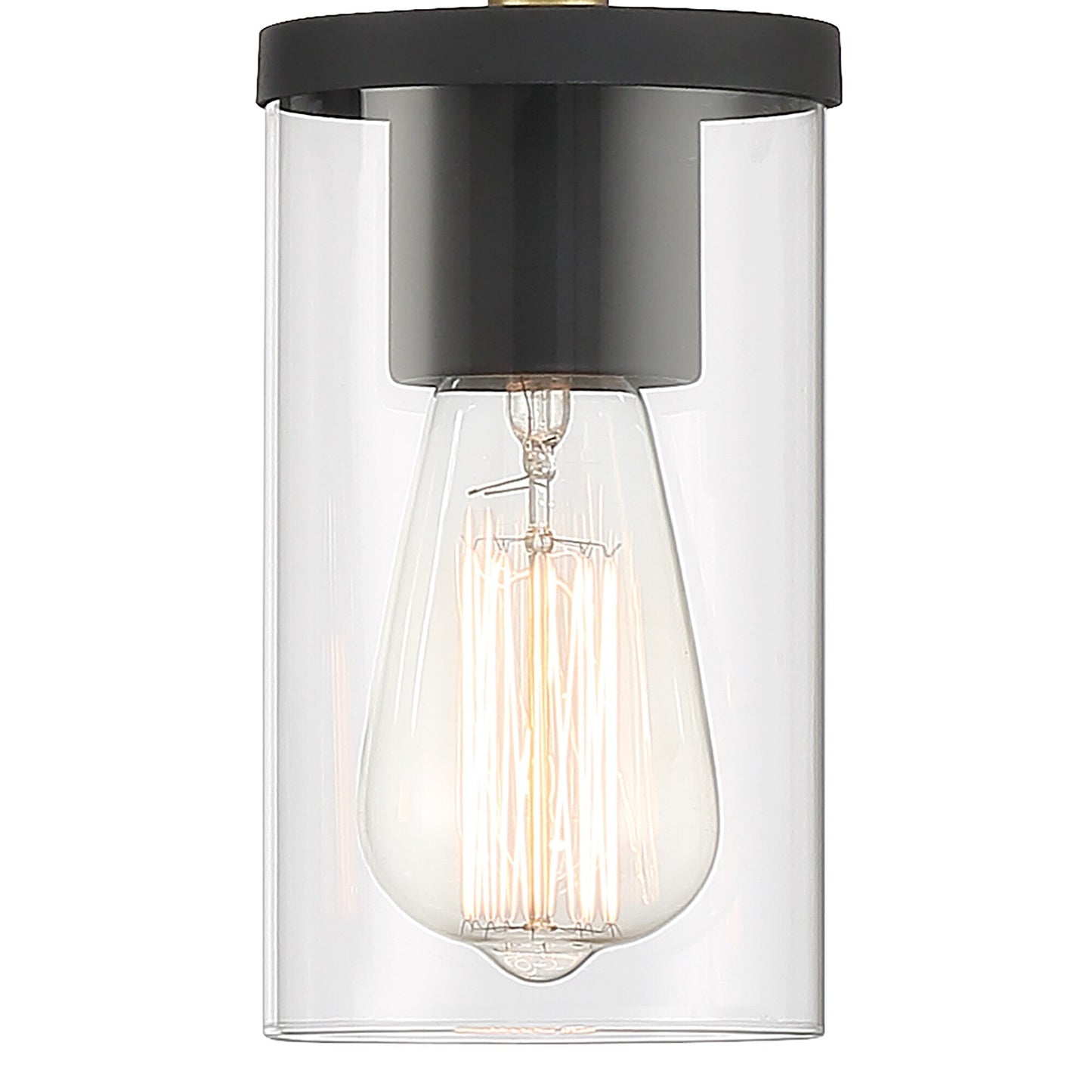 Decatur 6-light Modern Farmhouse Black/ Gold Bathroom Vanity Light with UL Certified