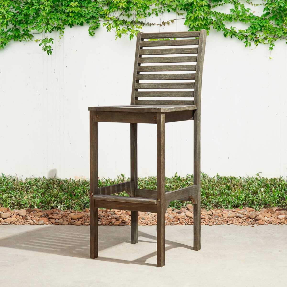 Emilio Wood Bar Table and Chair Dining Set