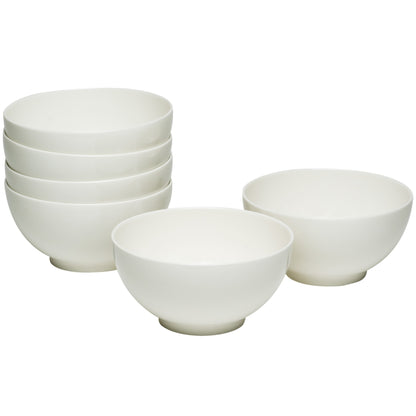 Red Vanilla Every Time White 18Pc Dinner Set