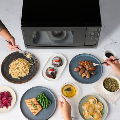 Farberware 1000-Watt 1.1 Cu. Ft. Countertop Microwave Oven With LED Lighting and Child Lock