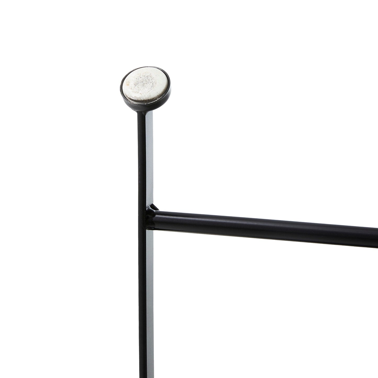 Glitzhome Outdoor Metal Folding Bistro Set 3PCS Patio Table Chairs