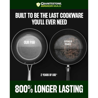 Granitestone Armor Max 14 Piece Hard Anodized Cookware Set