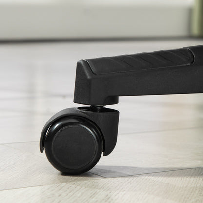 HOMCOM High Back Vibration Massage Office Chair with 6 Vibration Points, Beige