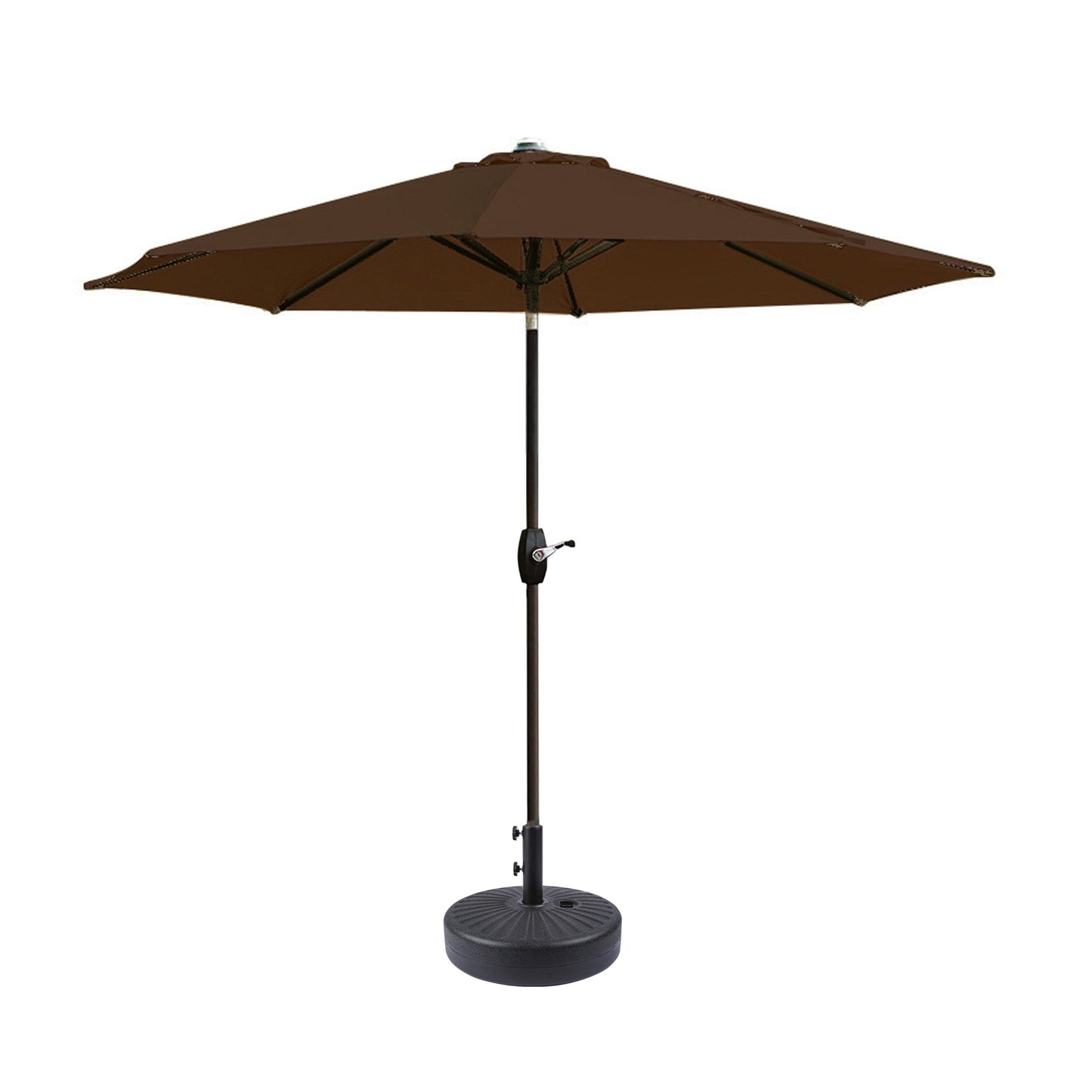 Holme 9-foot Patio Umbrella and Base Stand