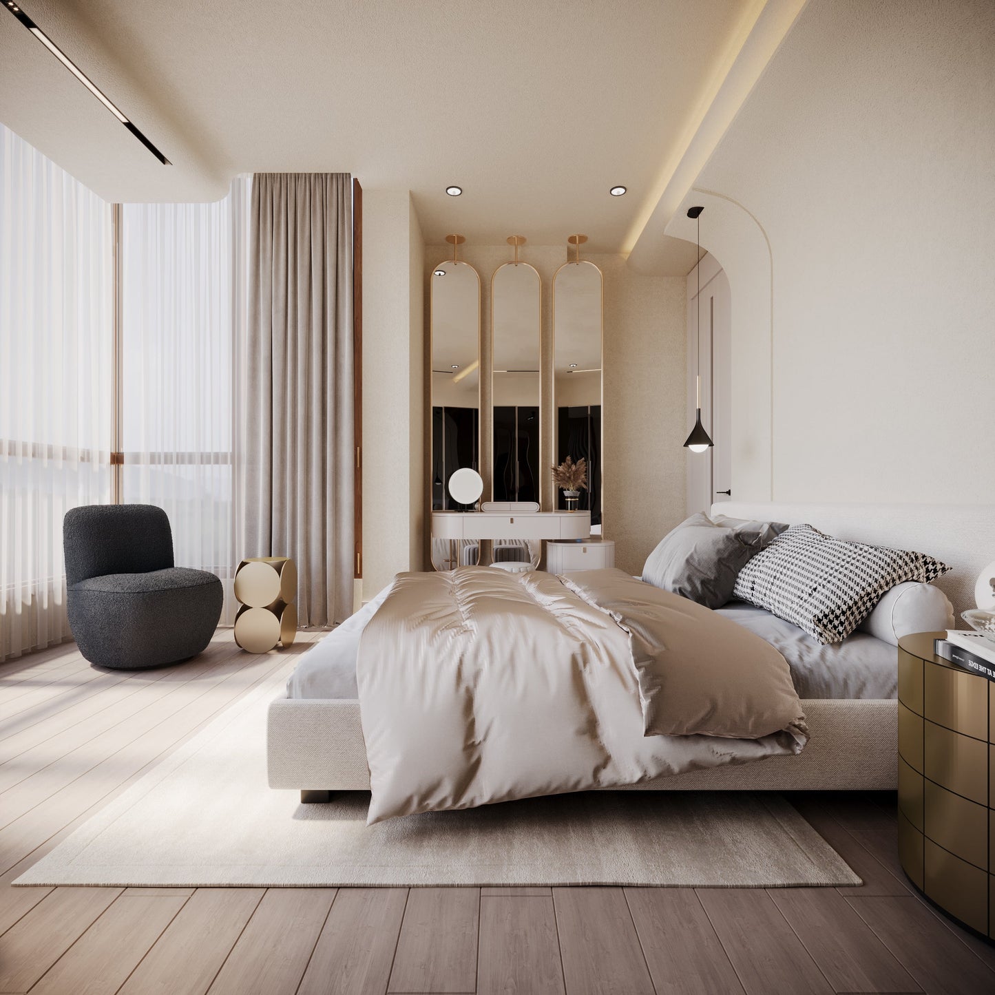 Fauteuil pivotant Jena