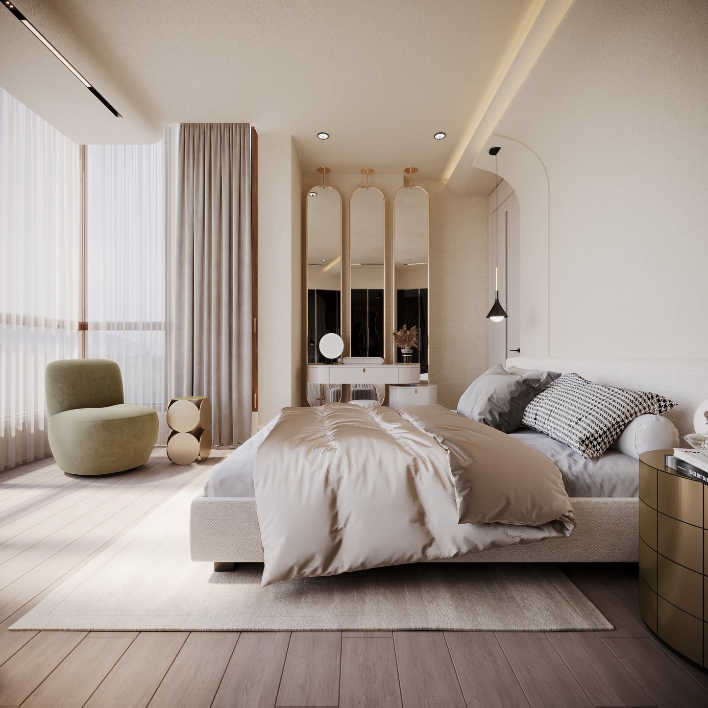 Fauteuil pivotant Jena