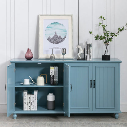 Kitchen Sideboard Coffee Bar Cabinet Accent Storage Cabinet