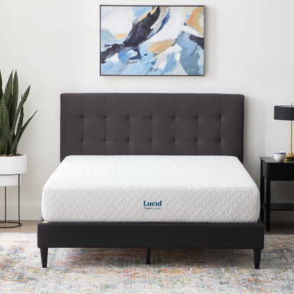 Lucid Firm 10-inch Gel Memory Foam Mattress