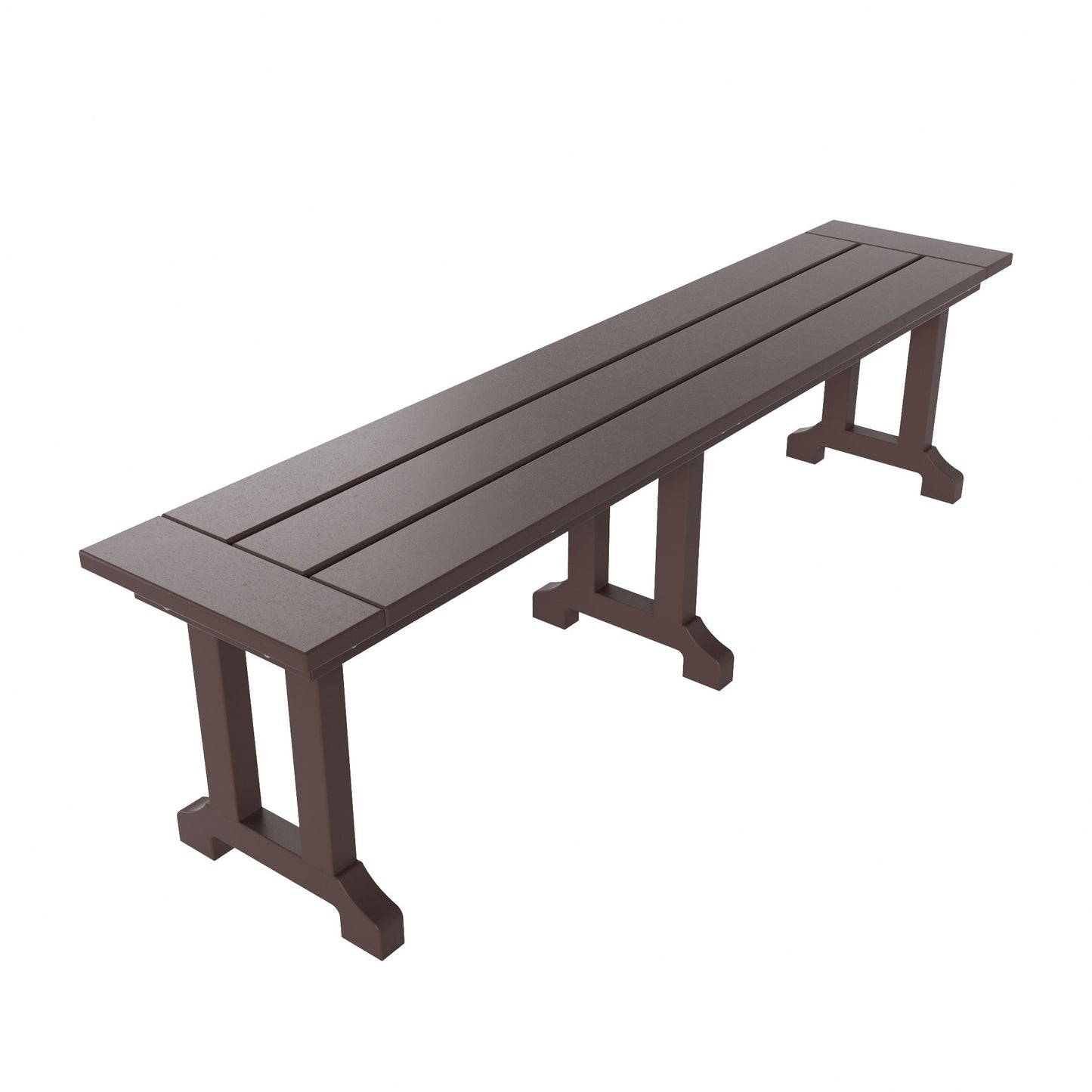 Polytrends Laguna Hdpe All Weather Outdoor Patio 65 Bench