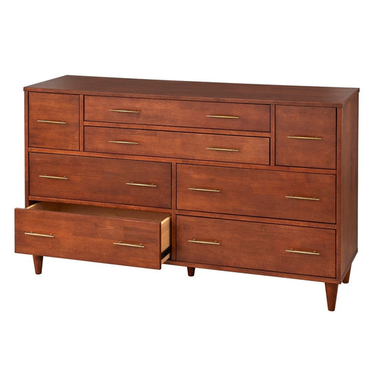 Lifestorey Ana 8-Drawer Mid-Century Modern Dresser