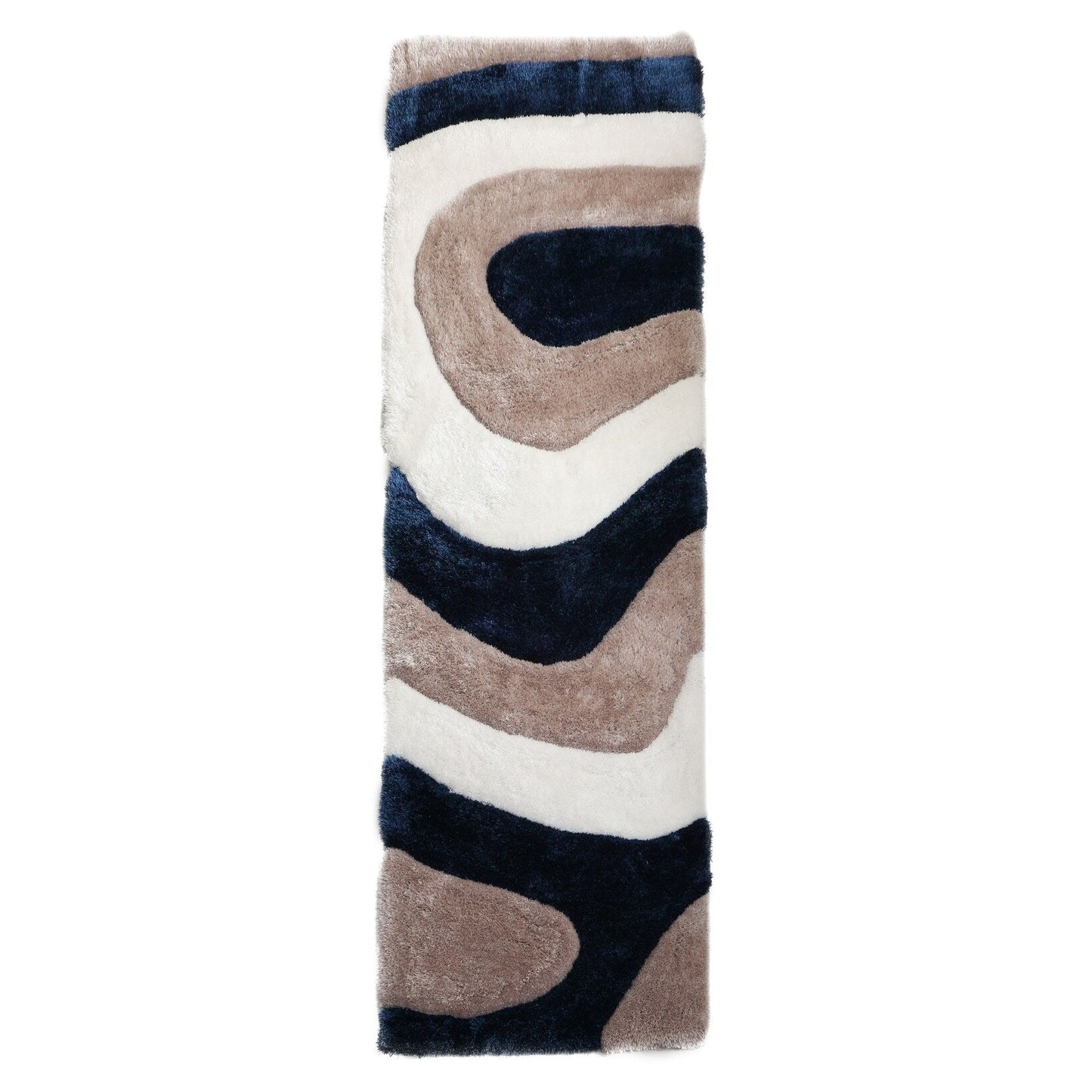 Mateos Shag Abstract Designed Area Rug