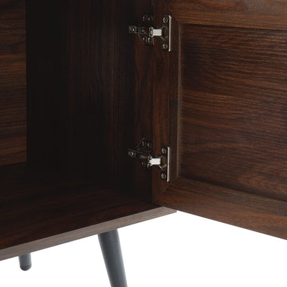 Mid-Century Modern TV Stand For TVs Up To 70 Entertainment Center Media Console - 20.5'' H X 59'' W X 15.5'' D