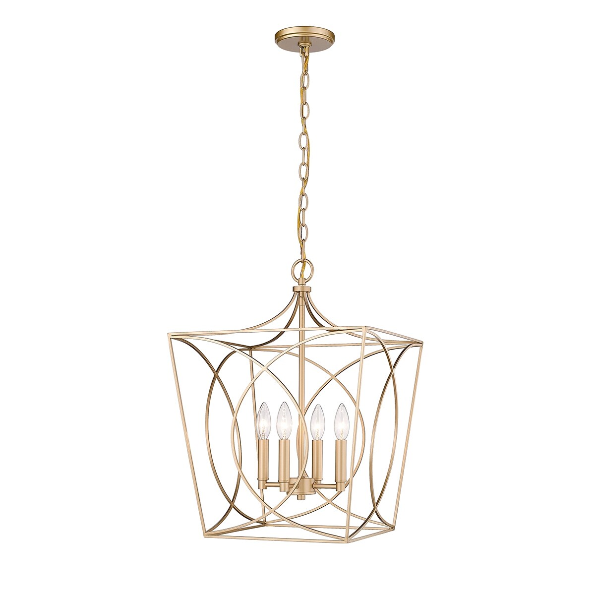 Millennium Lighting Tracy 4 Light Pendant Fixture in Multiple Finishes