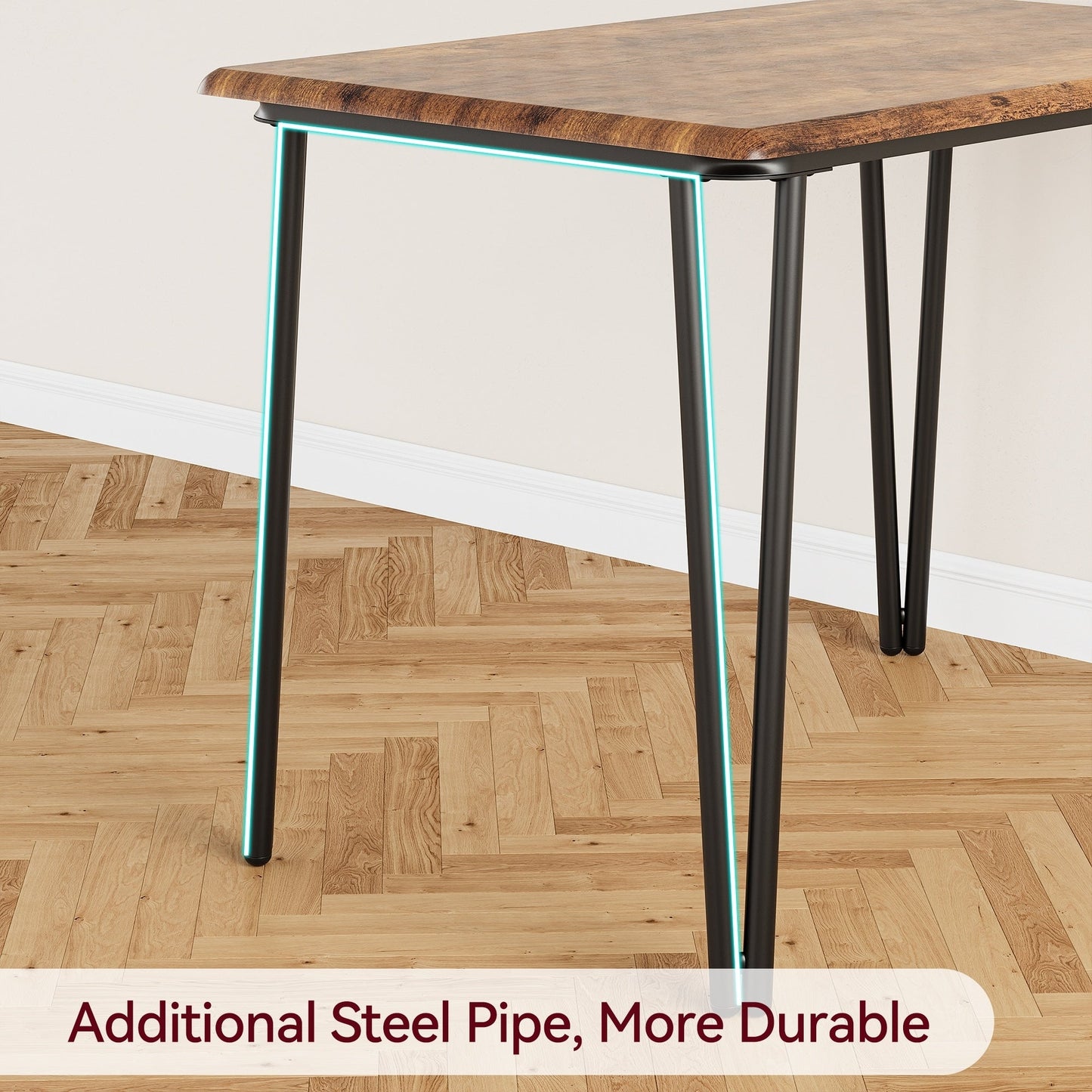 Modern kitchen Dinner Table Set for Dining Room - 3-Piece