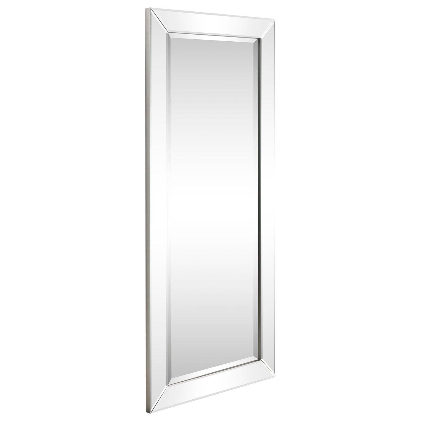 Beveled Rectangular Clear HD Wall Mounted Mirror for Bathroom, Vanity, Bedroom Mirrors, 3 sizes