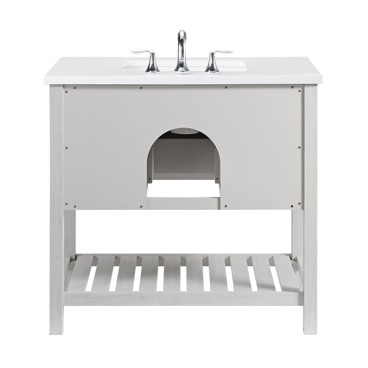 Monterey 37 Farmhouse Single Bathroom Vanity with Top