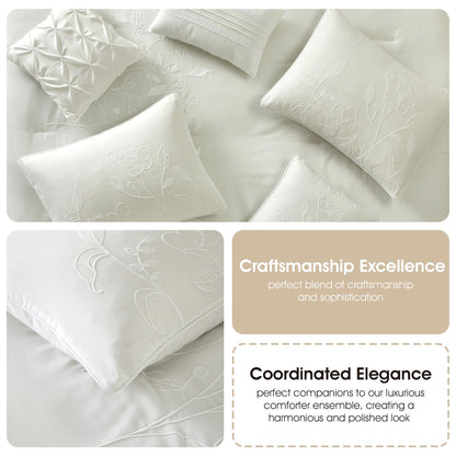 Nanshing Taylor 7 Piece Floral Botanical Comforter Set