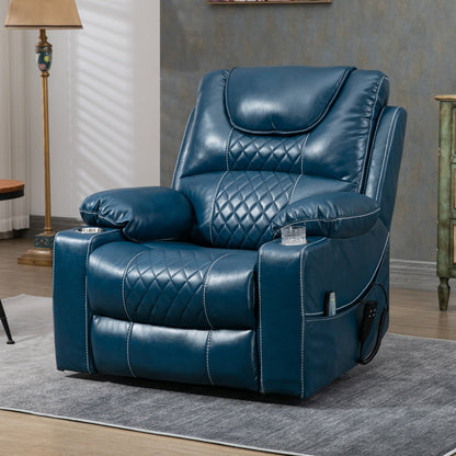 Upgraded Flagship Dual Motor Independent Control Oversized 180¡ã Lay Flat Power Lift Recliner Chair