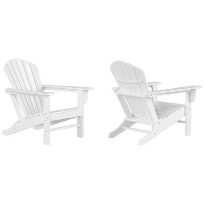 Polytrends Altura Outdoor Eco-Friendly All Weather Poly Patio Adirondack Chair (Set of 2)