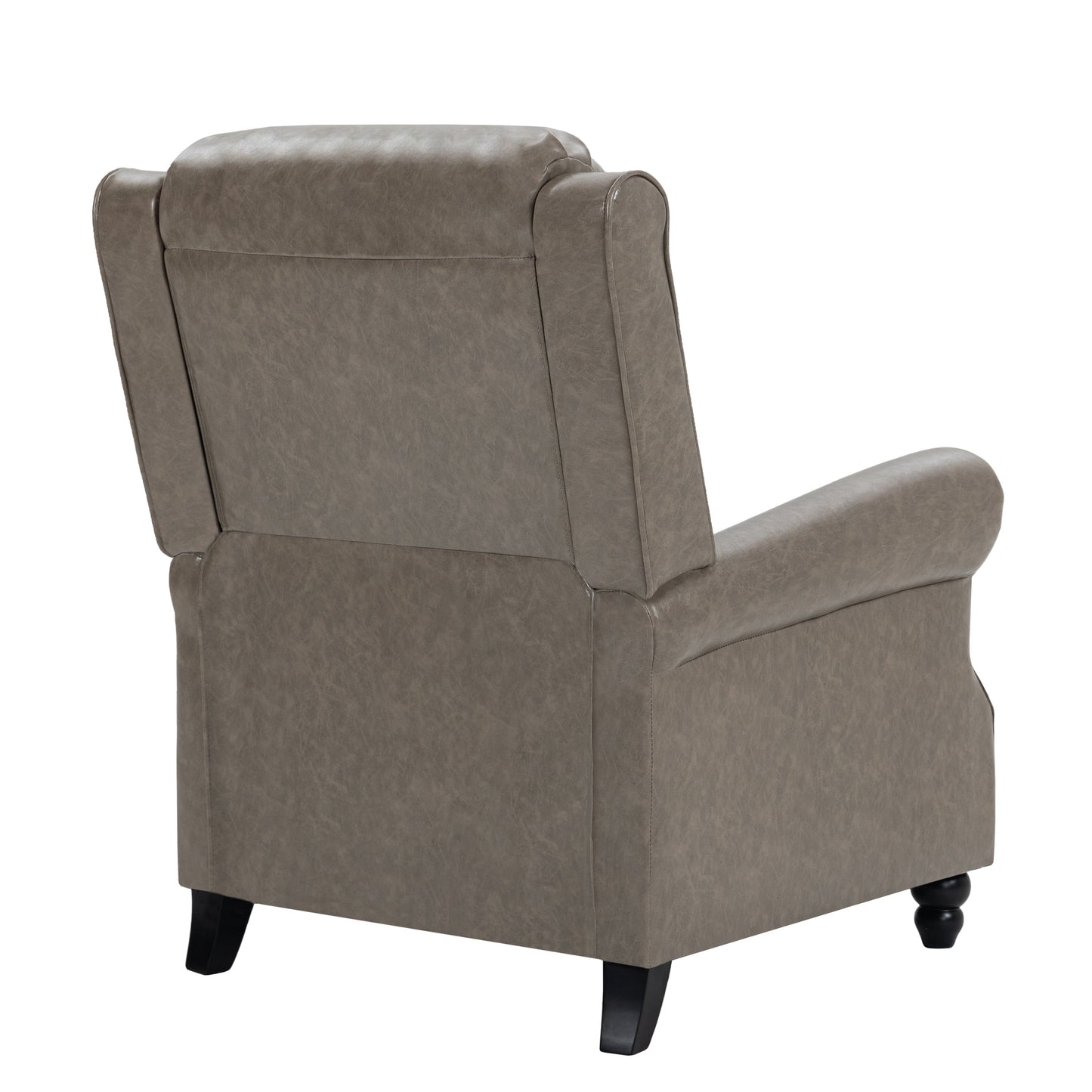 Manual Pushback Recliner Chairs with Nailhead Trim