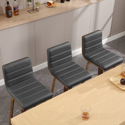 26/29 Faux Leather Swivel Bar/Counter Stools, Set of 2/3