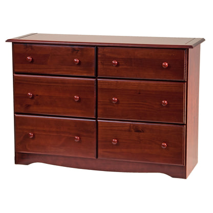 Palace Imports 100% Solid Wood 6-Drawer Dresser