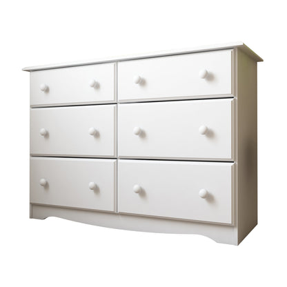 Palace Imports 100% Solid Wood 6-Drawer Dresser