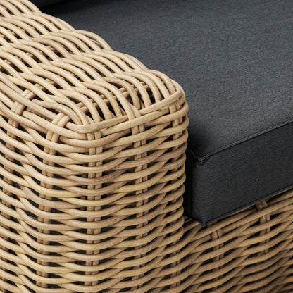 Poly & Bark Puglia Outdoor/Patio Corner Sectional Set with Coffee Table