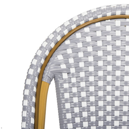 SAFAVIEH Marolyn Stackable Dining Chair (Set of 2) - 18W x 22D x 35H