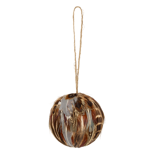 Boule de Noël à Plumes