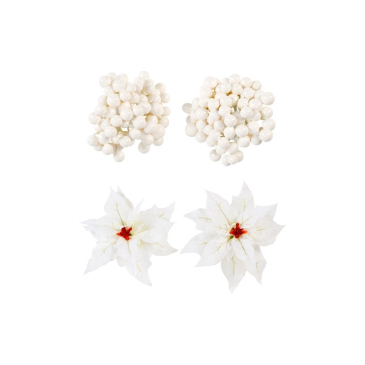 Clips Baies et Poinsettias