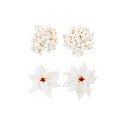 Clips Baies et Poinsettias