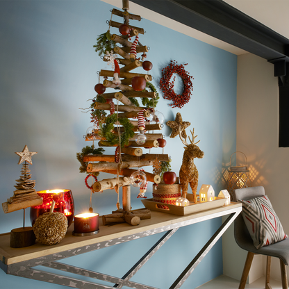 Suspension de Noël Coeur Natura