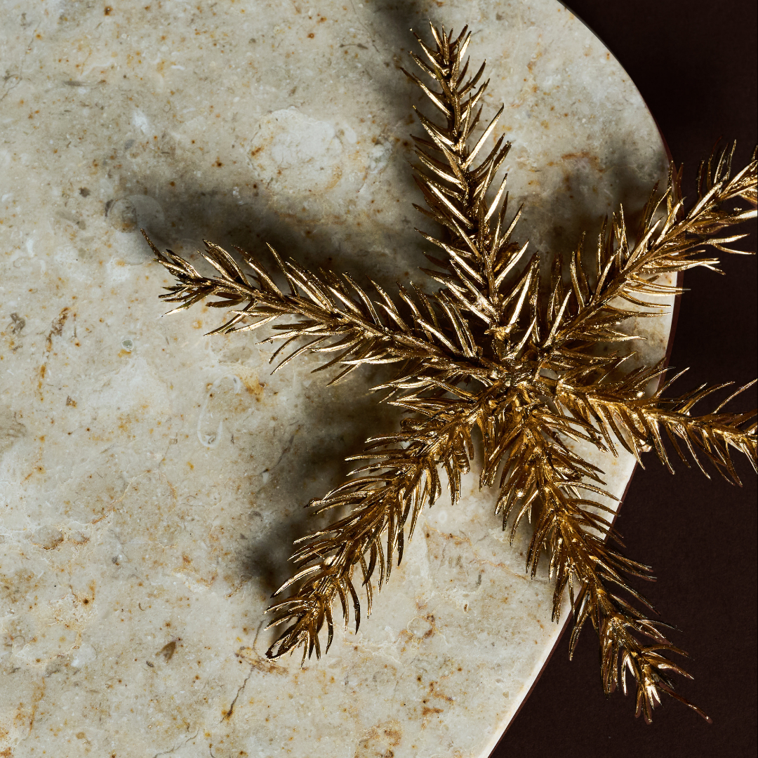 Suspension de Noël Étoile Dorée