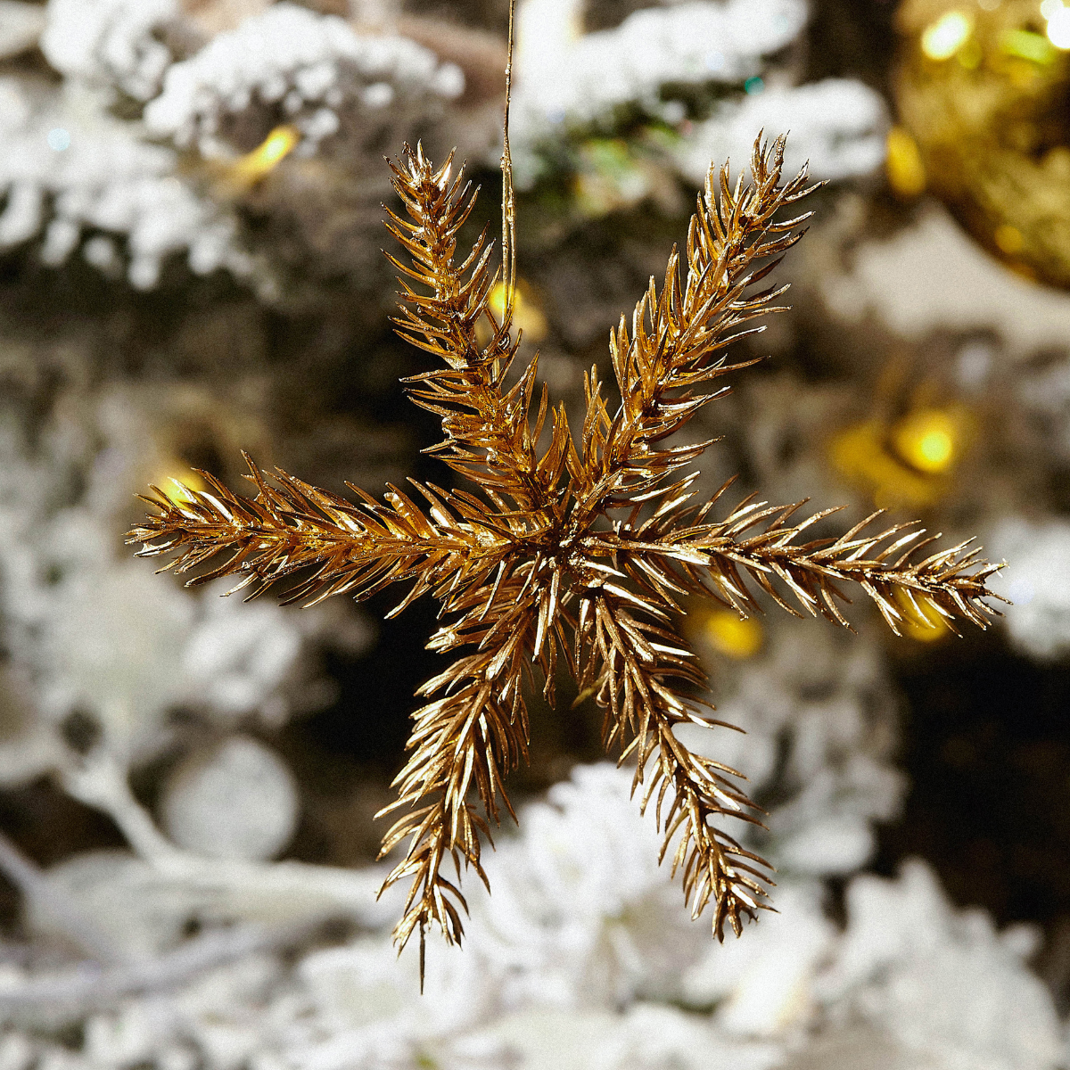 Suspension de Noël Étoile Dorée