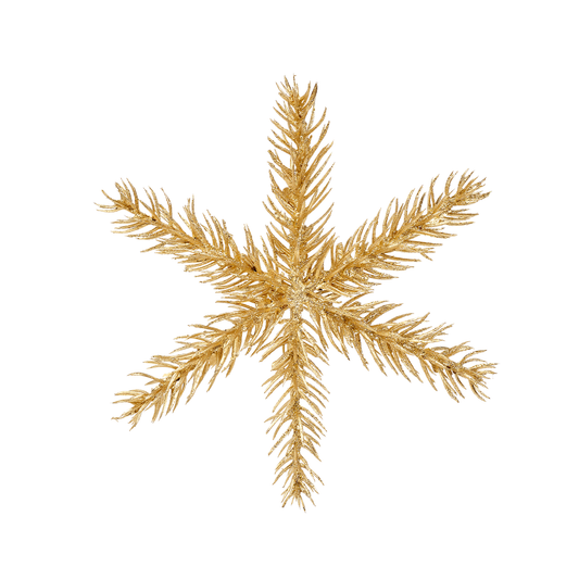 Suspension de Noël Étoile Dorée