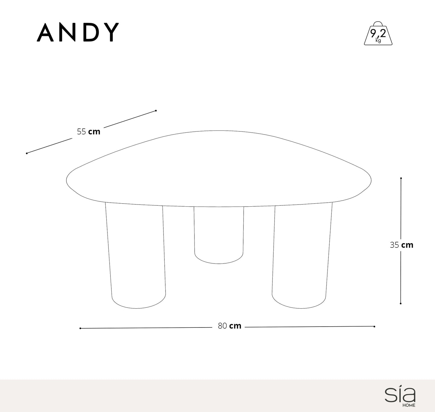 Table basse Andy