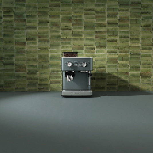 KitchenAid Semi Automatic Espresso Machine with Burr Grinder, KES6551